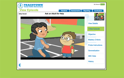 TeachTown Social Skills - a comprehensive curriculum