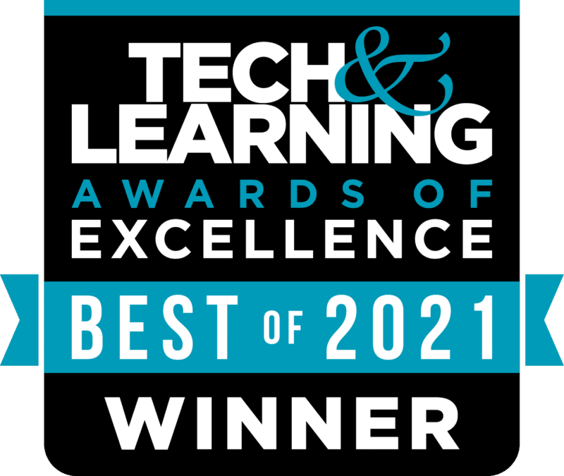 Tech & Learning Awards of Excellence Best of 2021 Winner