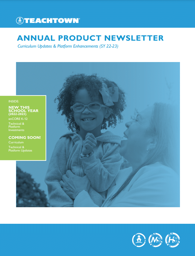 TeachTown Annual Product Newsletter 2022-2023