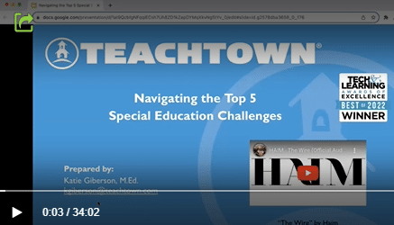 Top 5 Challenges in SpEd