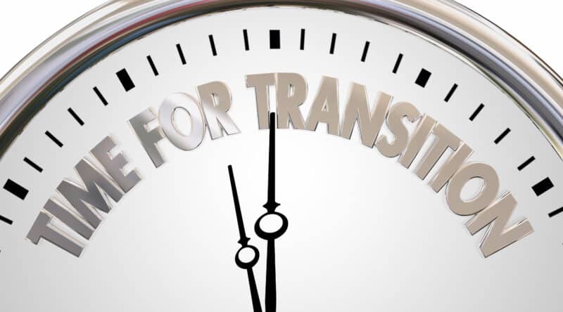 Time for Transition Clock